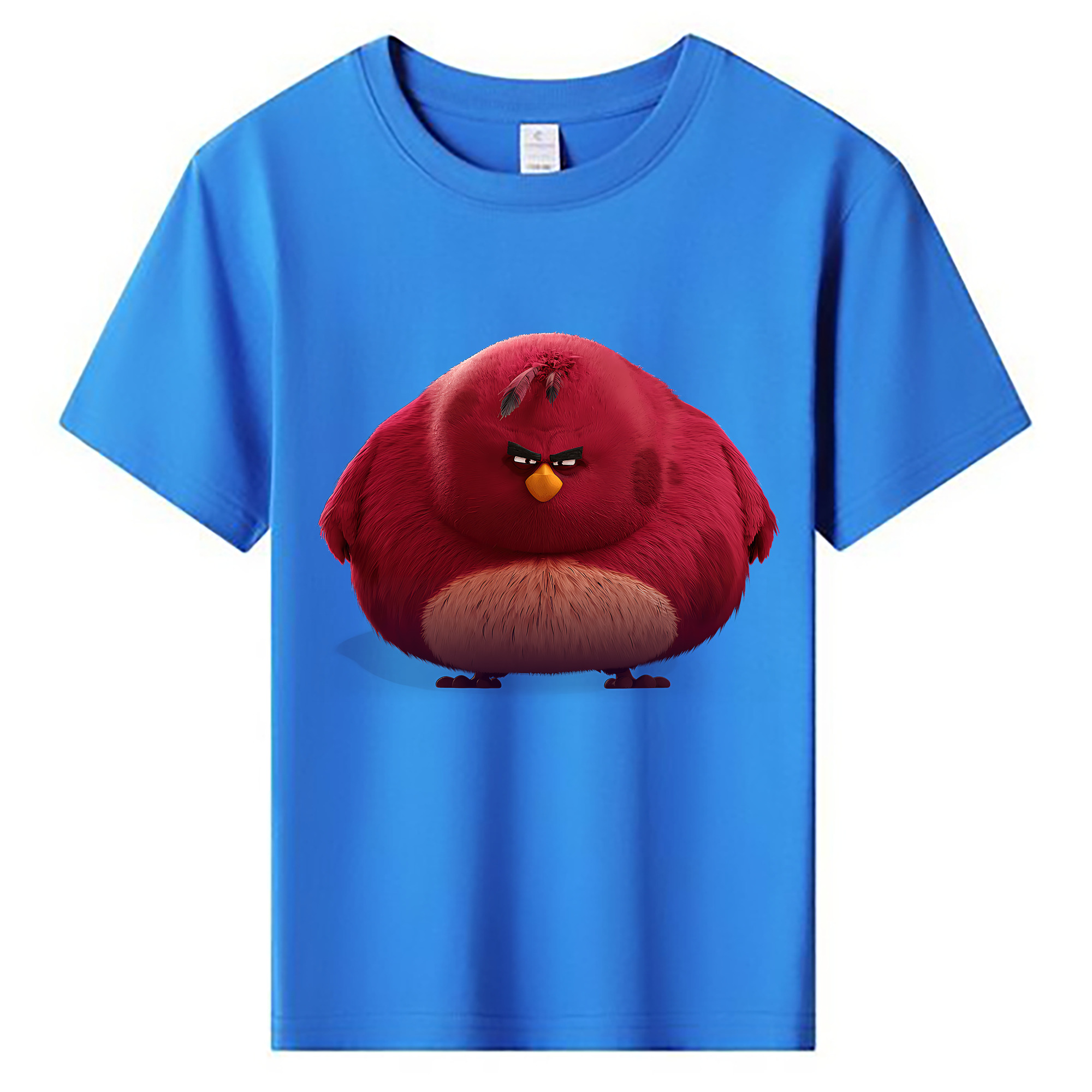 （画像用） Angry Birds アングリーバード 綿100％キッズTシャツ（フロントプリント）